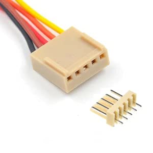 2510 5 pin RMC Connector with wire - Metro Electronics Five Pin RMC ...